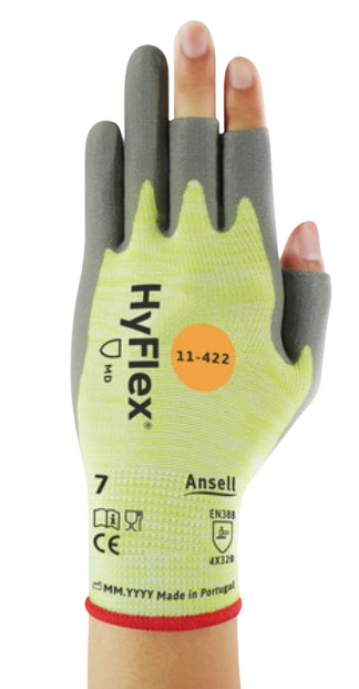 Mitaine (bouts de gants sans doigts) HyFlex 11-422 