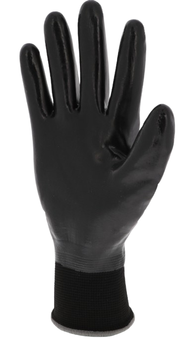 Gant tout enduit nitrile noir