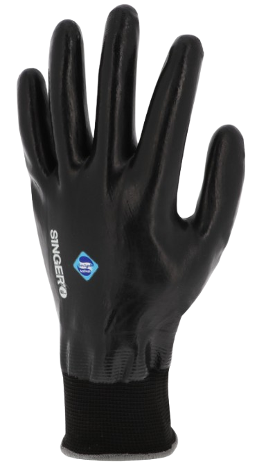 Gant tout enduit nitrile noir