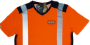 Tee-shirt HV polyester coton BY TP RF manches courtes Jakarta