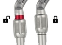 Mousqueton ok triact lock alu 1/4 de tour