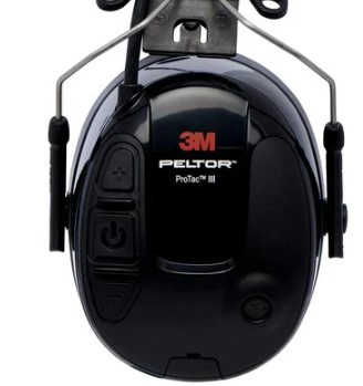 Coquille pour casque à modulation sonore Peltor Protac III SNR 31 dB