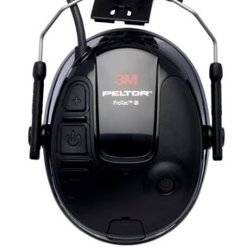 Coquille pour casque à modulation sonore Peltor Protac III Slim SNR 25 dB