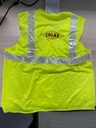 Gilet fluo hv COLAS spécial nuit