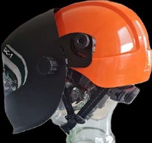Masque de soudeur avec cellule électro optique 4 capteurs avec adaptateurs pour casque Kara