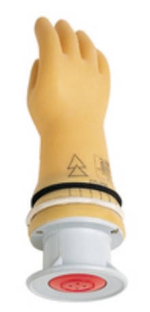 Testeur pneumatique pour gant isolant électricien