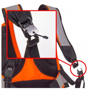 Sac à dos Ballast 30L 46x22x33cm - Poly 1200D (Sur Cde)
