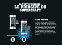 Maillet SUPERCRAFT sans rebond, avec manche vernis en Hickory, Ø70 (embouts nylon)
