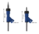 Accessoire d'aspiration pour burin SDS Max + burin pointu