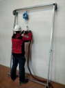 Ponceuse XM165 avec portique pour ponçage mural
