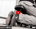 Siège ergonomique à roulettes pour travail à genoux