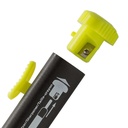 Portemine de chantier Lyra Dry avec recharge de 12 mines mix