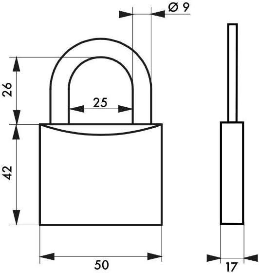 Cadenas de 50 qualité ordinaire