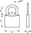 Cadenas de 50 qualité ordinaire
