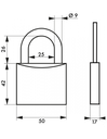 Cadenas de 50 qualité supérieure
