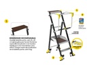 Plate-forme rayonnage Stepper 2 marches nouveau modèle