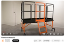 Plateforme Modul'Air avec chariot de transport