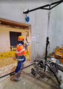 Potence 0 gravité avec équilibreur 9-15kg + stabilisateurs