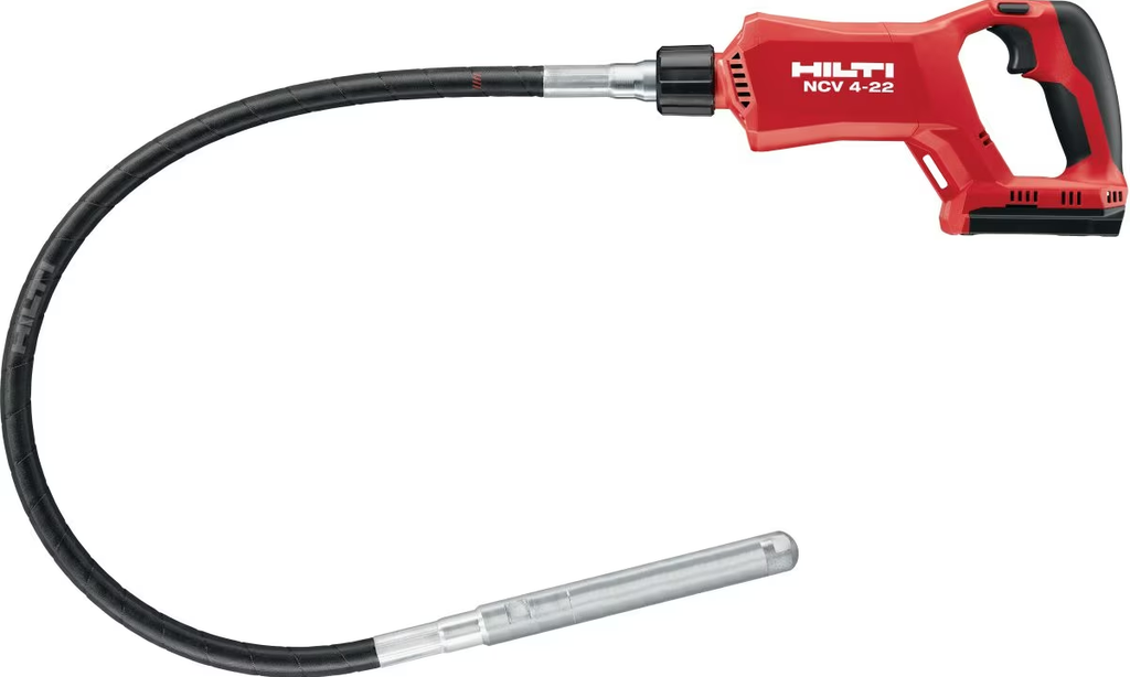 Concrete vibrator on batt. NCV 4-22 Nuron -head Diam. 28mm (bare)