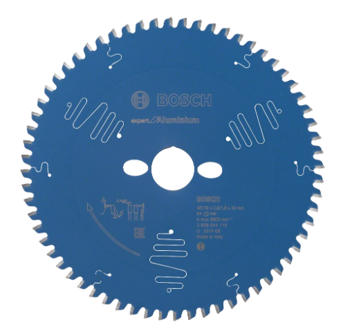 Expert Aluminum miter saw blade 216x30x2.6mm - 64D