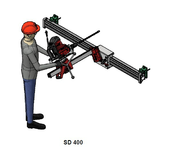 SD 400 M3 TE 60-ATC/AVR G4 series drilling equipment