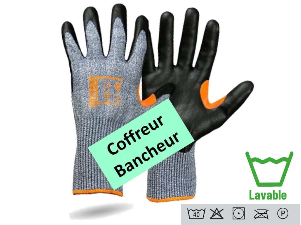 Gant Duranit-Ultra Tactile avec renfort pince (pouce/index)