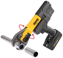 REMS Mini-Press 22V ACC plumbing crimping tool in case