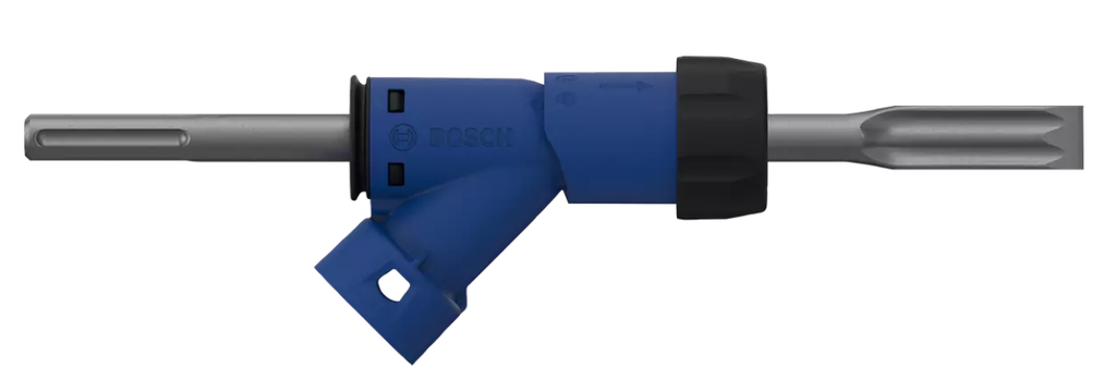Accessoire d'aspiration pour burin SDS Max + burin plat