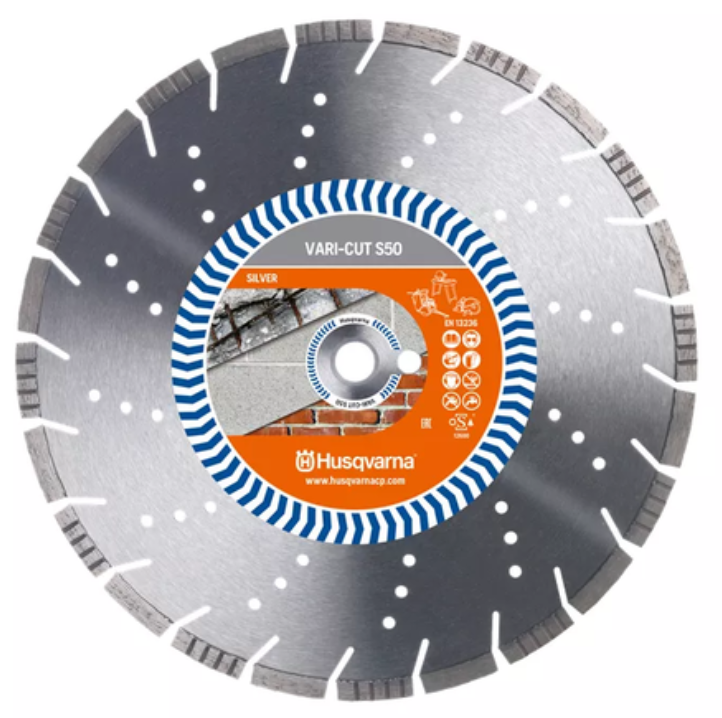 Disque diamant fonte, acier, PVC, plastiques