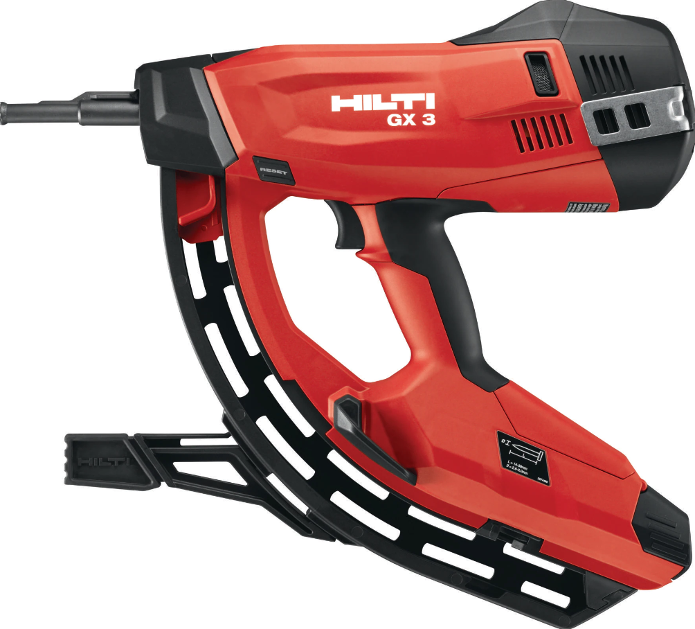 GX 3 cof gas nailer
