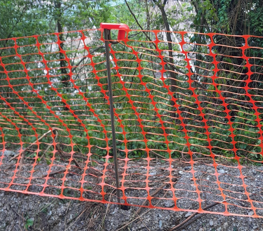 Cap for lantern holder stake Diam. 14mm - Red (box of 250 pieces)