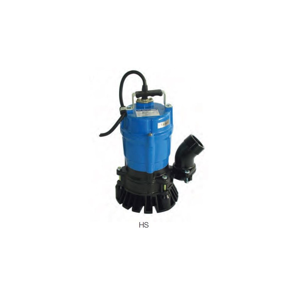 Pompe d'épuisement automatique Mono 230V 600 L/mn avec flotteur (refoulement diamètre 75mm)