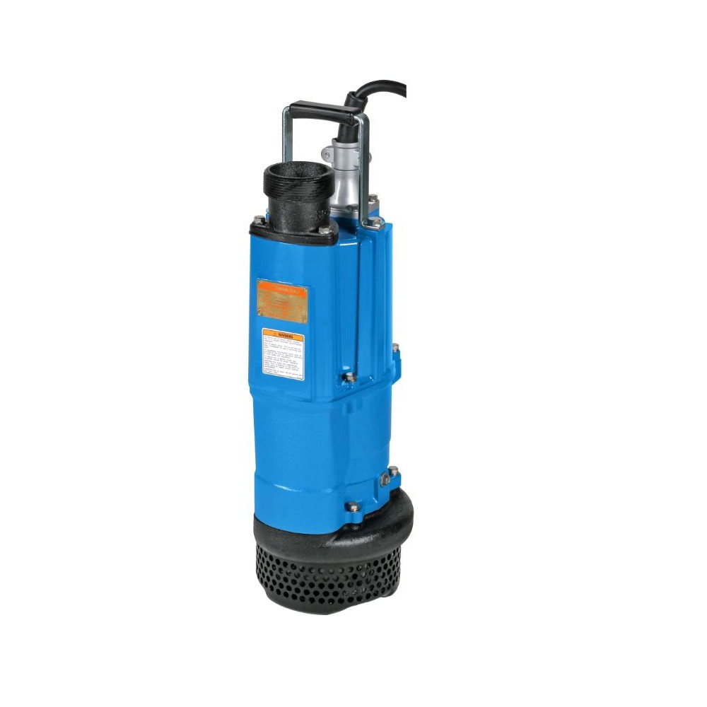 Pompe d'épuisement manuelle Mono 230V 800 L/mn (refoulement diamètre 80mm)