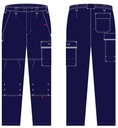 Pantalon multirisques pour BYES et FM - Long (remplace les EP128xxx)