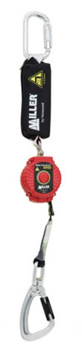 Turbolite EDGE 2m fall arrester, 2 m¼ strap, aluminium tr