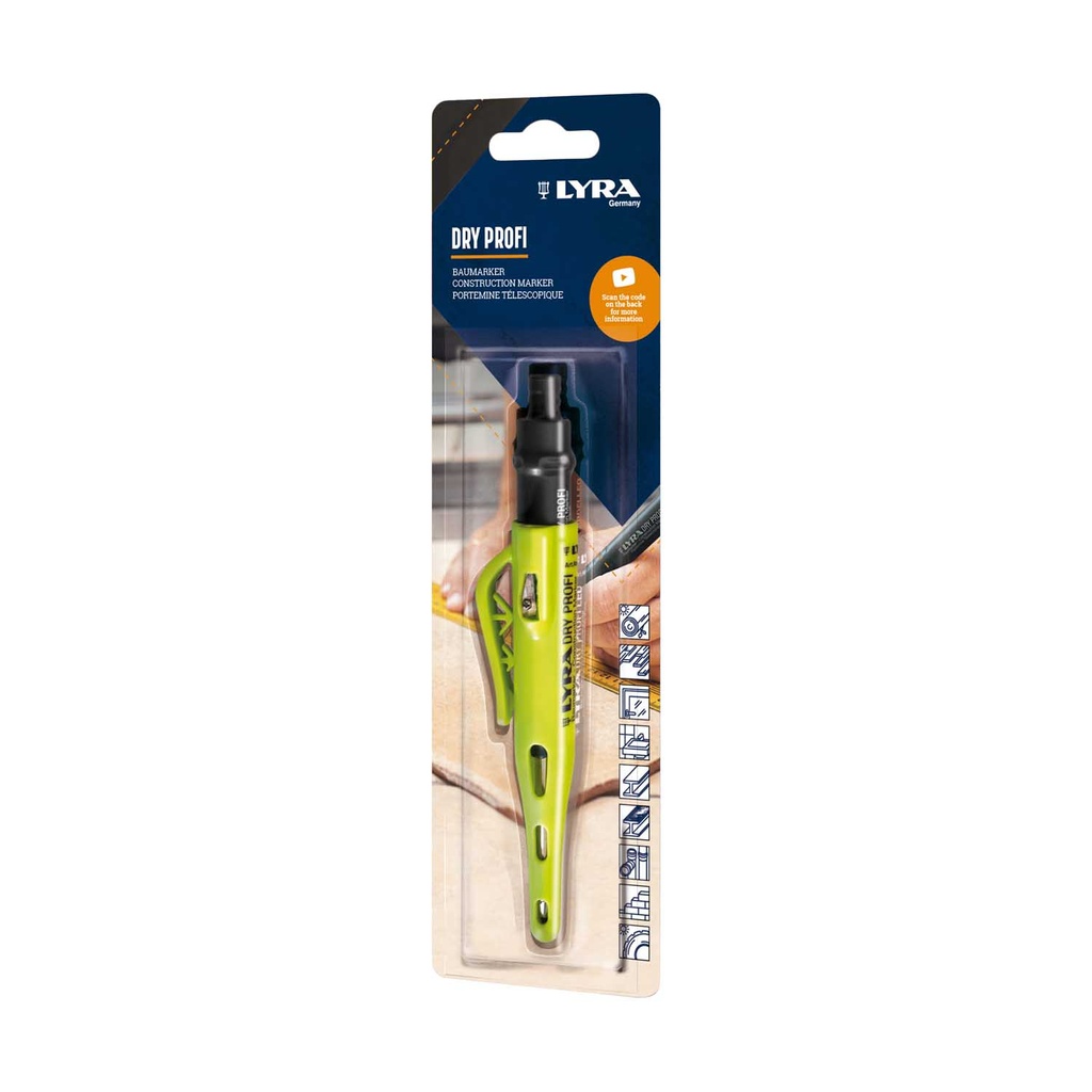 Crayon Portemine de chantier Lyra Dry Profi