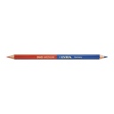 Crayon Lyra Duo Medium rouge/bleu pour plombiers
