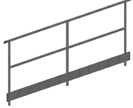 Side guardrail only