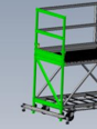 Rear base loading dock