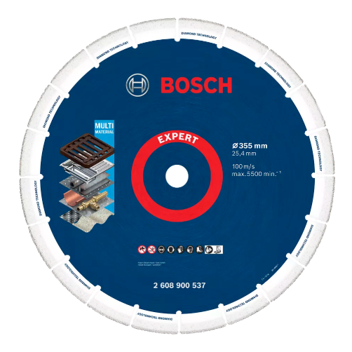 Disque diamant Expert pour tronçonner le métal 355 x 25,4 mm