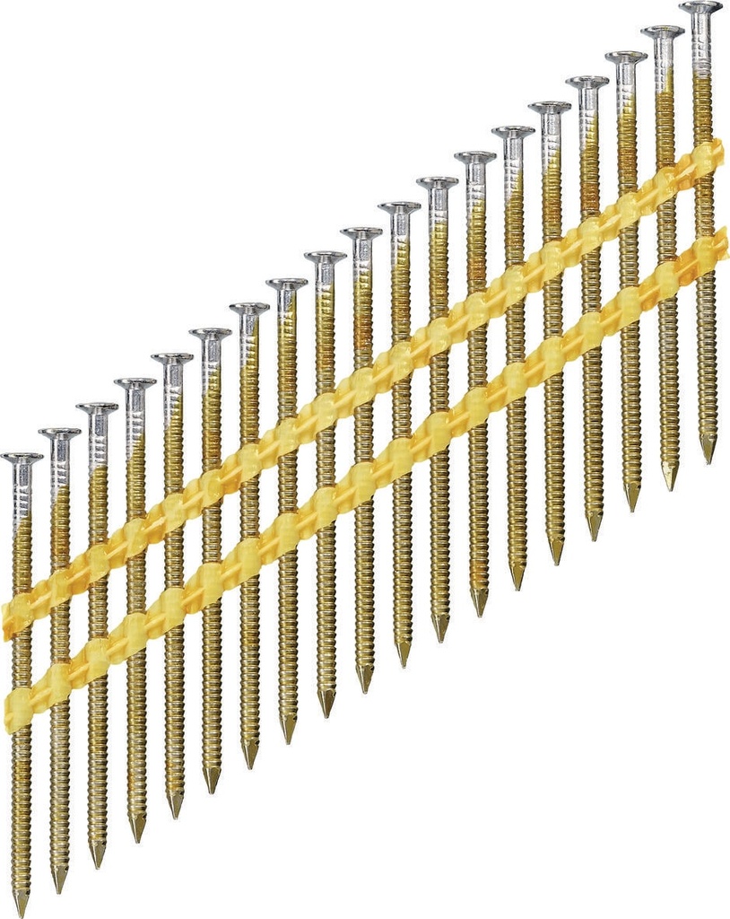 Clou gaz GX-WF 80x2,8 R 34 Inox A2 profilés - Lot de 500