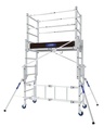 Z 'TOWER telescopic aluminum scaffolding, floor height 0.3m to 1.80m