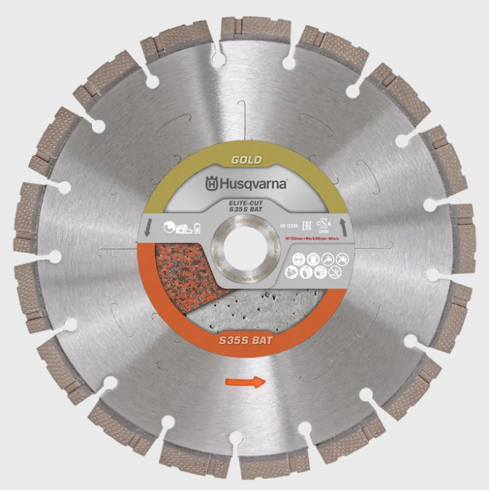 Elite cut S35 Silence 250mm disc - K540i (extreme use)