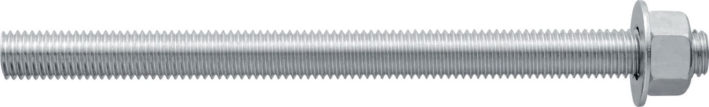 Tige d'ancrage HAS 8.8 HDG M16x190 (lot de 20)