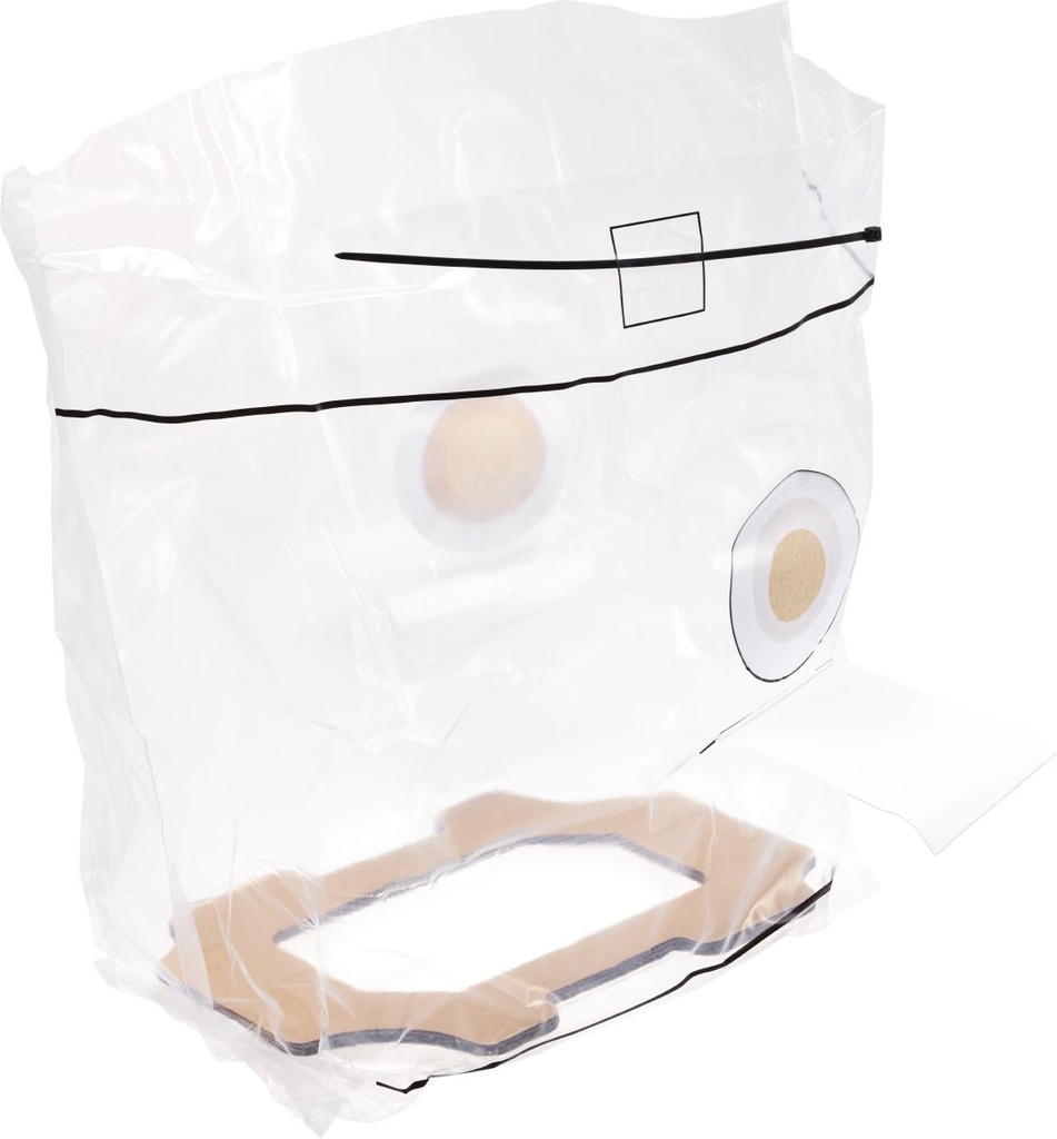 Dust bag for VC 4HX-22 T8 Class H vacuum cleaner - Pack of 10