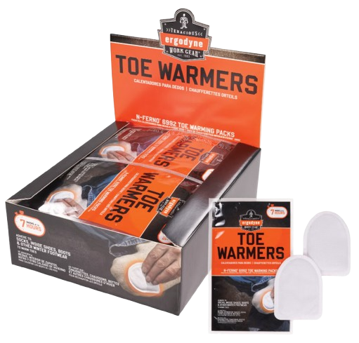 Chaufferettes pour les pieds - Activation par air