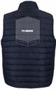 Kaba sleeveless navy embroidered down jacket BY BAT HABITAT SOCIAL + visual P14 Gergovie back