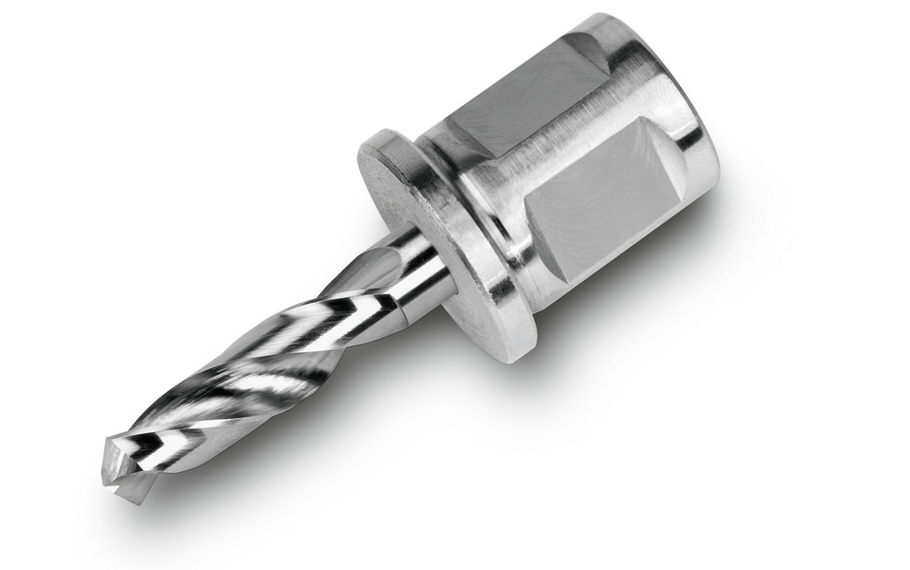 Foret hélicoïdal HSS avec porte-outil Weldon 3/4 in