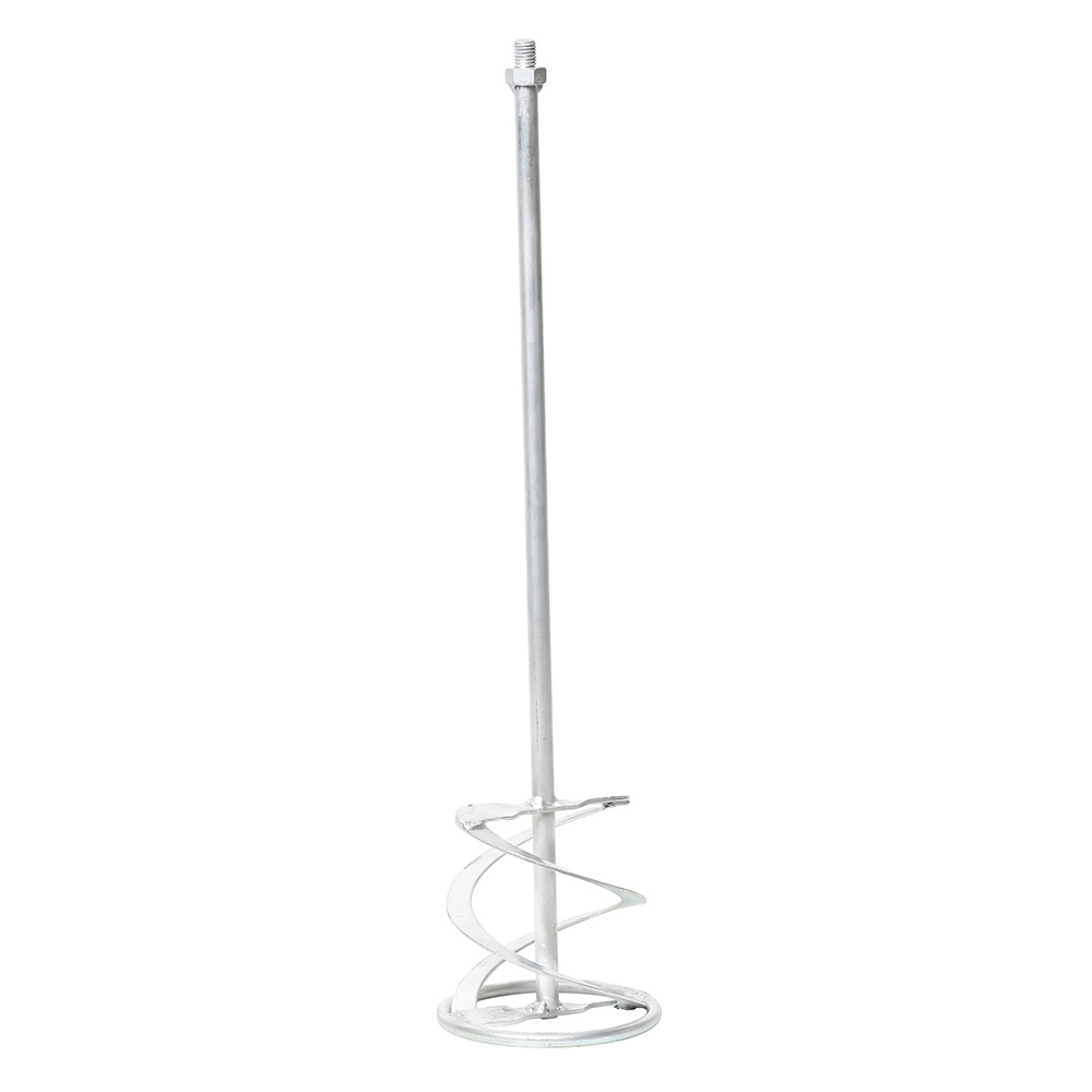 Tige double hélices D160mm M14 pour malaxeur (mortier, colle, ...)