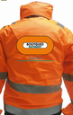 Gilet chaud HV BY BAT SUD EST dos manches polyester amovibles